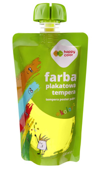 Farba plakatowa tempera 100ml neon żółty