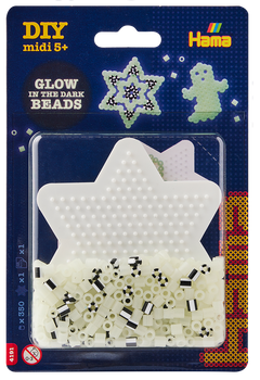 HAMA MAŁY BLISTER ŚWIECĄCY W CIEMNOŚCI