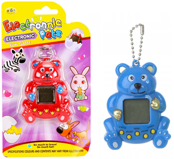 GRA WYHODUJ ZWIERZĄTKO TAMAGOTCHI MIŚ 1szt