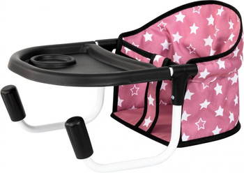 Siedzisko stołowe dla lalek różowe Bayer Design