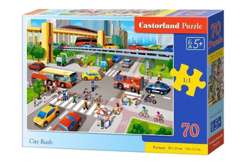 Puzzle 70 City Rush CASTOR Castorland