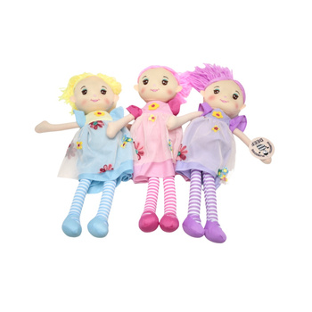 Lalka Przytulanka Miękka W Rajtuzach W Paski Dla Dziewczynki Prezent