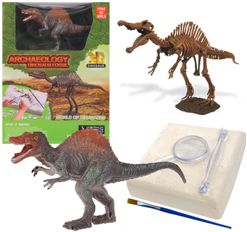 WYKOPALISKA PALEONTOLOG DINOZAUR FIGURKA