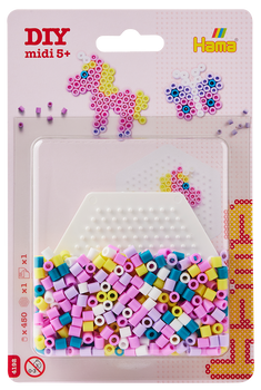 HAMA MAŁY BLISTER Z JEDNOROŻCAMI