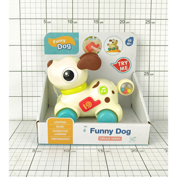 PIESEK MALUCHA Z DŹWIĘKAMI W PUDEŁKU