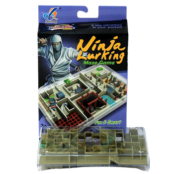 LABIRYNT NINJA GRA ZRĘCZNOŚCIOWA EDUKACYJNA DLA DZIECI ŁĄCZ SIĘ W PUDEŁKU