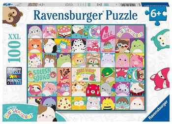 Puzzle dla dzieci 100 Squishmallows Ravensburger