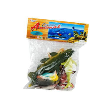 Zabawki Zwierzęta Morskie Edukacyjne Zestaw Dla Dzieci w Worku Prezent