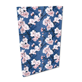 Notes A5 kratka Soft Touch Kwiat Wiśni