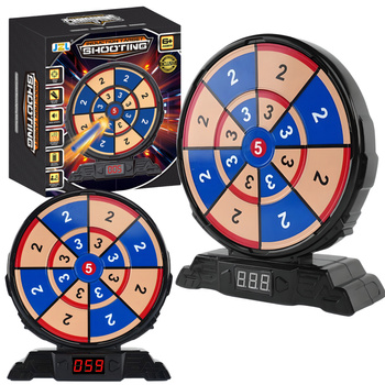 Dart Dla Dzieci Elektroniczna Tarcza Wyświetlacz Mega Zestaw Rzucanie Cel