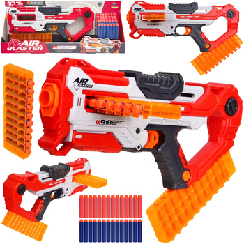 PISTOLET NA MIĘKKIE STRZAŁKI + 28 STRZAŁ