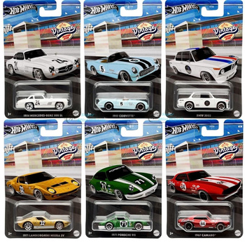 Hot Wheels Samochodzik Vintage mix (10szt) Mattel