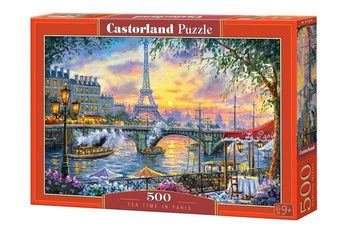 Puzzle 500 Tea Time in Paris CASTOR Castorland