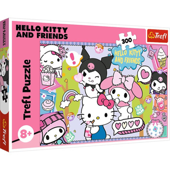 Puzzle 300 Szalone Trio Hello Kitty 23039