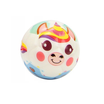 Piłka miękka piankowa z motywem jednorożców dla dzieci bezpieczna 1 sztuka