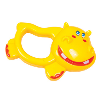 Grzechotka Słoń Hipopotam Zabawka Interaktywna dla Niemowląt Edukacyjna