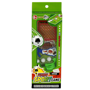 Gra piłka nożna planszowa w pudełku dla dzieci i dorosłych zabawa