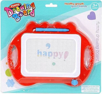 ZNIKOPIS TABLICA DO RYSOWANIA Z UCHWYTEM STEMPELEK TABLICA MAGNETYCZNA