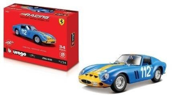 Ferrari Racing Kit 250 Gto Blue #112 1:24 BBURAGO BBurago