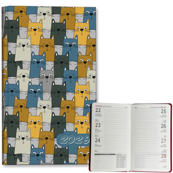 Kalendarz 2026 A6 tygodniowy Kotecki