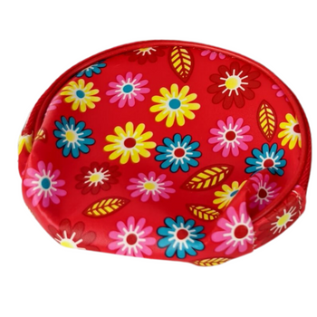 Portfelik damski pojemny modny Kwiaty zamykany kolorowy gadżet prezent