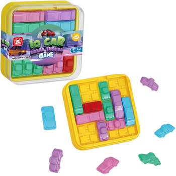 GRA UKŁADANIE KSZTAŁTÓW UKŁADANKA LOGICZNA PODRÓŻNA PUZZLE IQ TRENING