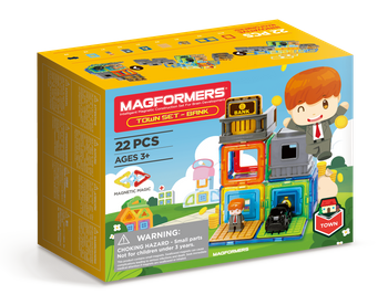 MAGFORMERS TOWN SET- BANK 22 EL.