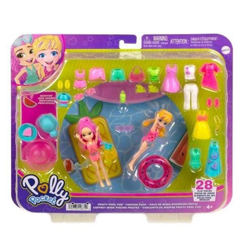 Polly Pocket Zestaw modowy duży z 2 lalkami HKV95 Mattel