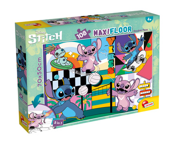 LISCIANI DISNEY PUZZLE DF MAXI FLOOR 108 STITCH