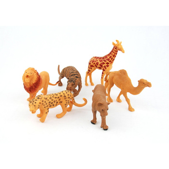Zwierzęta Dzikie Figurki Edukacyjne dla Dzieci Kreatywna Zabawa