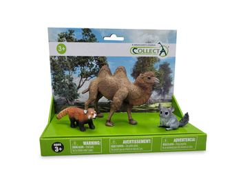 COLLECTA ZESTAW 3 DZIKICH ZWIERZĄT W OPAKOWANIU (88536, 88722, 88807)