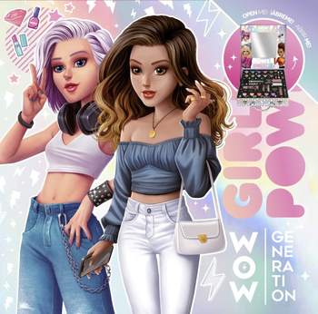 Skrzyneczka z akcesoriami do makijażu WoW Generation 23 elementy WOW00055