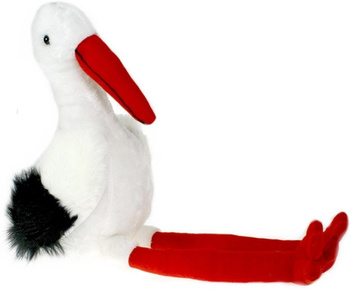 Maskotka Bocian z nogami 53cm Sun-Day