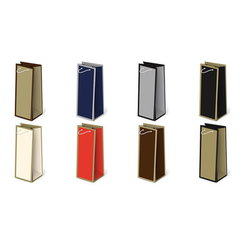 Torebki ozdobne AL3-115 mix kolorów 10 sztuk