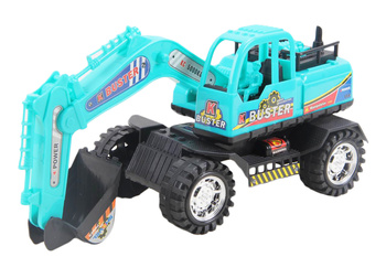 Koparka zabawka dla dzieci duża żółta pojazd budowlany na plac zabaw