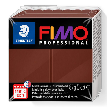 Kostka FIMO professional 85g czekoladowy masa termoutwardzalna Staedtler