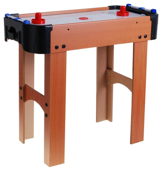 Cymbergaj dla dzieci Air Hockey Imitacja drewna + Stół z płyty MDF