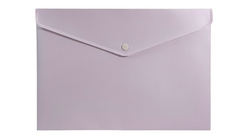 Teczka A4 koperta PP róż morandi