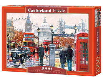 Puzzle 1000 London Collage CASTOR Castorland