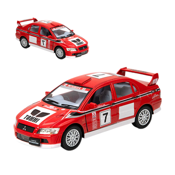 Samochód Metalowy Lancer Model 1:36 Otwierane Drzwi Auto Dla Dzieci Prezent