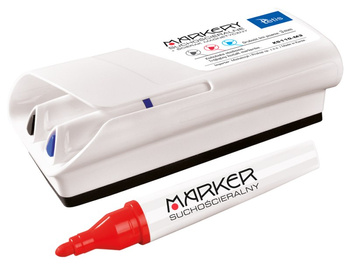 Markery suchościeralne (3szt) i ścierak magnetyczny