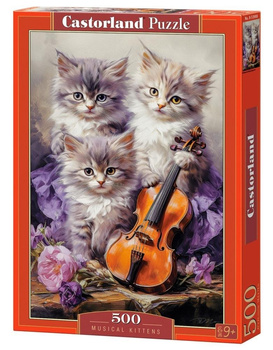Puzzle 500 Musical Kittens CASTOR Castorland