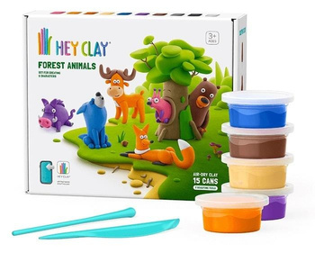 Hey Clay - Zwierzęta leśne + akcesoria TM Toys