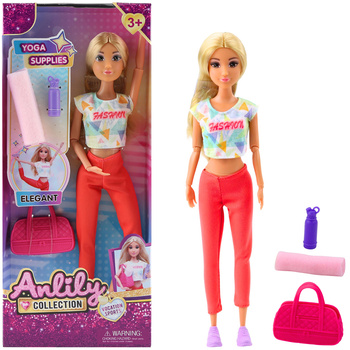 LALKA Z AKCESORIAMI DO JOGI