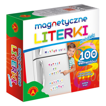 Magnesy na lodówkę Literki magnetyczne 0811