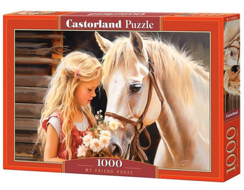 Puzzle 1000 My Friend Horse CASTOR Castorland