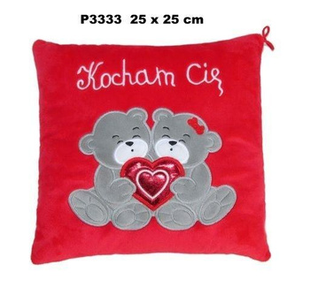 Poduszka Walentynka 25x25cm Sun-Day