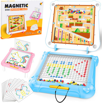 TABLICA DWUSTRONNA GUZIKI MAGNETYCZNE