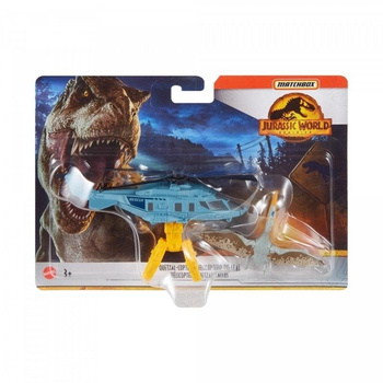 Matchbox Jurassic World Helikopter Ratunkowy Mattel