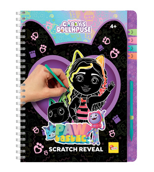 LISCIANI KOCI DOMEK GABI SKETCHBOOK SCRATCH REVEAL